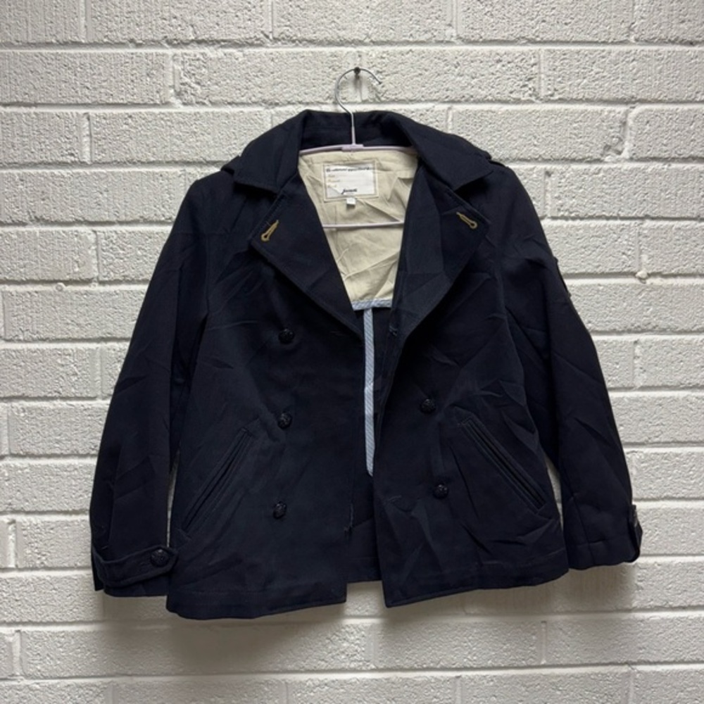 Jacadi Navy Pea Coat for Kids